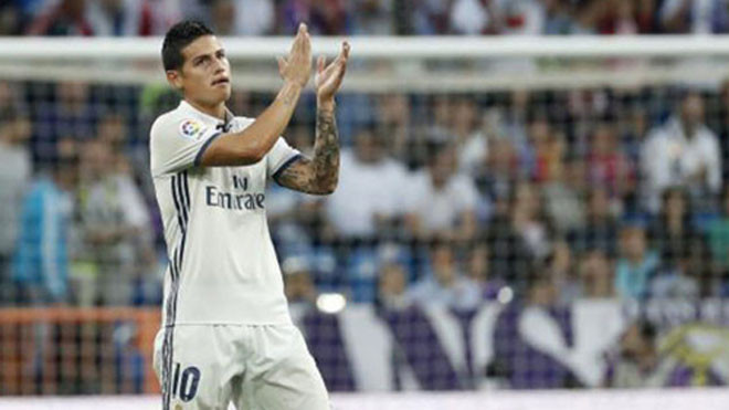 Real sẽ đỡ tốn nhiều tiền khi đẩy James sang Bayern. Ảnh: Reuters