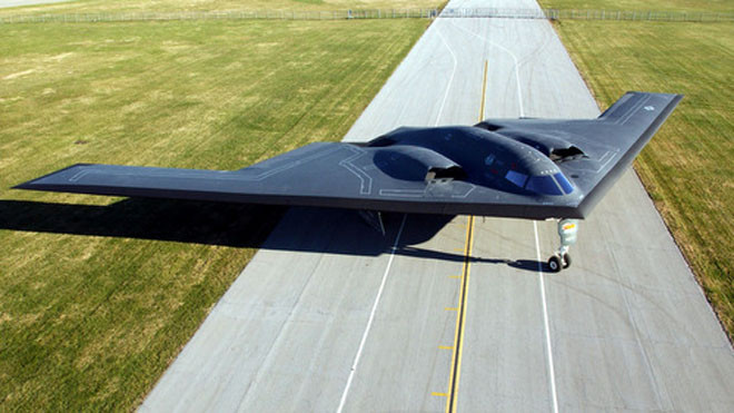 Oanh tạc cơ B-2 có khả năng tàng hình. Ảnh: Không quân Mỹ.