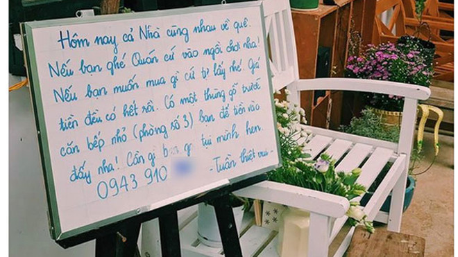 Cộng đồng mạng rần rần chia sẻ: Cả nhà về quê, khách cứ ngồi chơi mua gì tự lấy