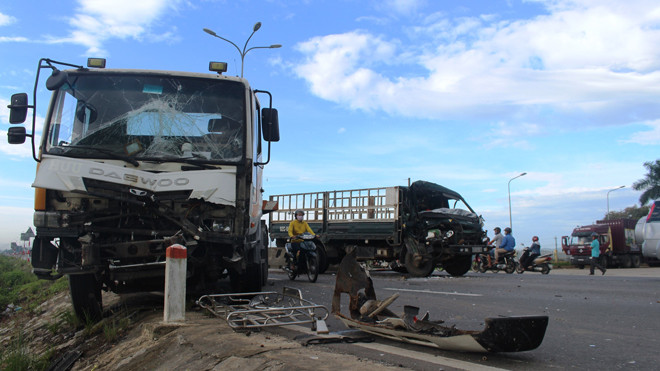 Hiện trường vụ tai nạn