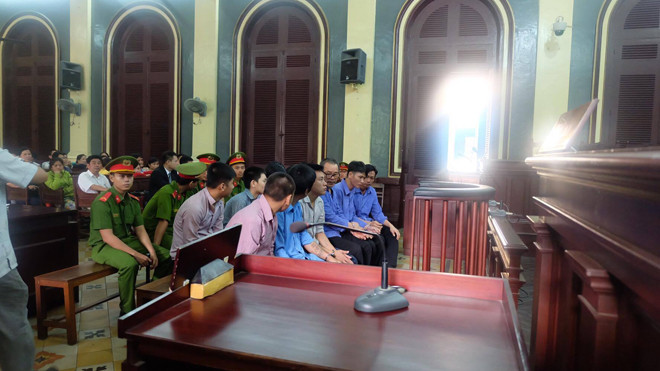 Phiên tòa phúc thẩm kết thúc với bản án đã được tuyên. Ảnh: Tân Châu