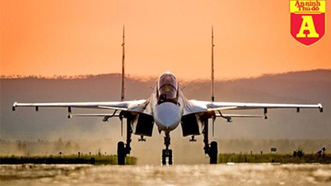 Siêu tiêm kích Su-30SM.