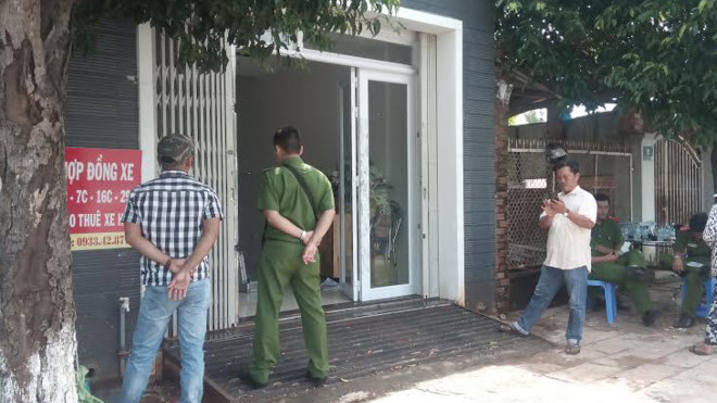 Căn nhà của anh Sinh - nơi xảy ra vụ mất trộm. Ảnh: G.N.