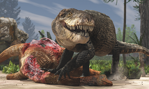 Hình dáng phục dựng của cá sấu kỷ Jura. Ảnh: Fabio Manucci.