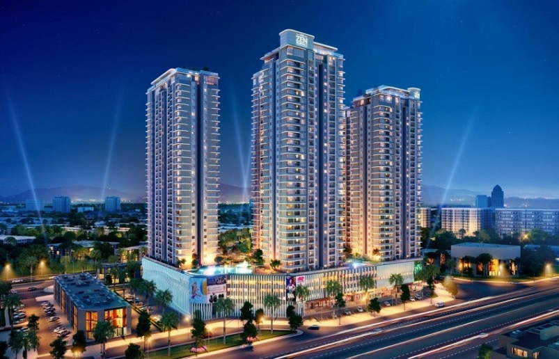 Chung cư The Zen Residence – Một trong những chung cư xanh hiếm hoi giữa lòng Hà Nội.