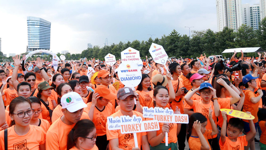  Vietbank đồng hành cùng chương trình đi bộ từ thiện Turkey Dash 2018