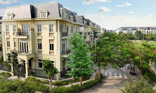 Một góc không gian trong Khu đô thị Dương Nội (Tố Hữu – Hà Đông)