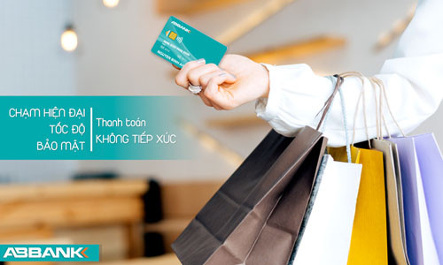 ABBank Visa Contactless đẩy nhanh thao tác, nâng cao bảo mật