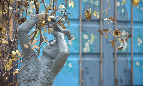 Một tác phẩm ấn tượng trong không gian nghệ thuật AIF tại Flamingo Đại Lải Resort