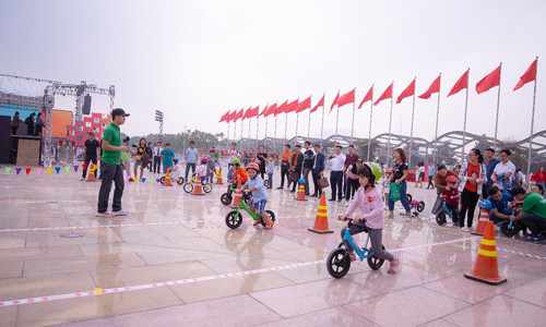 Các hoạt động thể thao bổ ích tại Ngày hội Gia đình của VinCity Sportia