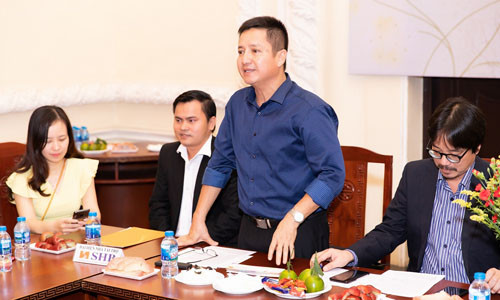 NSƯT Chí Trung cho biết sẽ cùng Ngân hàng SHB mang đến những vở kịch đặc sắc và dàn dựng công phu đến với khán giả miền Nam