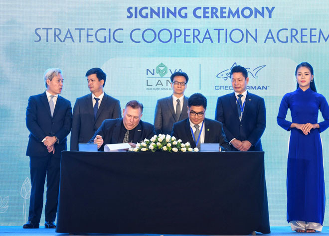 Novaland hợp tác chiến lược cùng Minor Hotels & Greg Norman