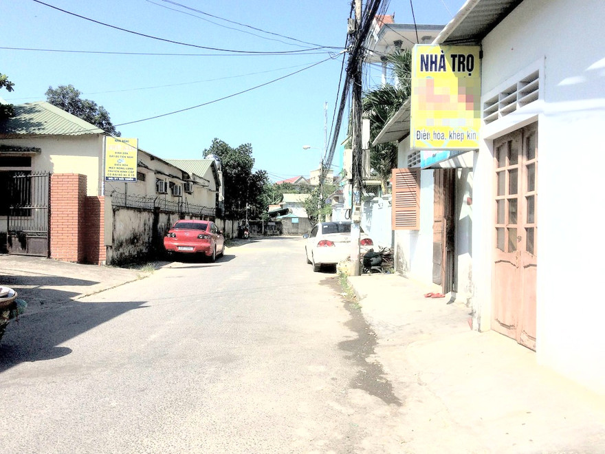Nhà nghỉ ở đường Hỉa Triều phường 1, TP Đông Hà, nơi xảy ra vụ việc