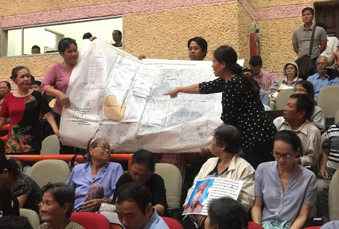 Người dân Thủ Thiêm sắp được xem xét, giải quyết đầy đủ quyền lợi. Ảnh: Huy Thịnh