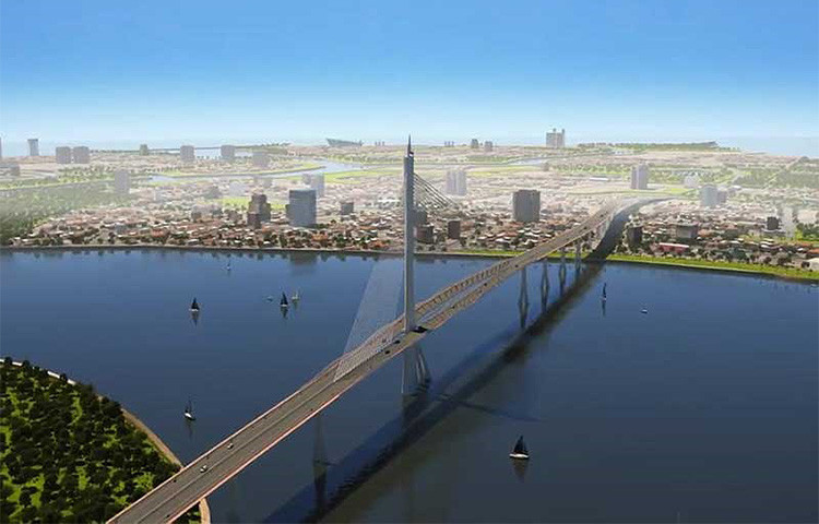 Phối cảnh Cầu Cần Giờ