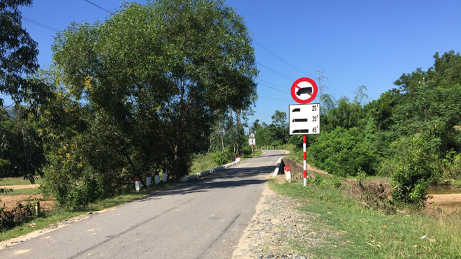 Khu vực cầu Ba Khe 2, nơi xảy ra vụ việc