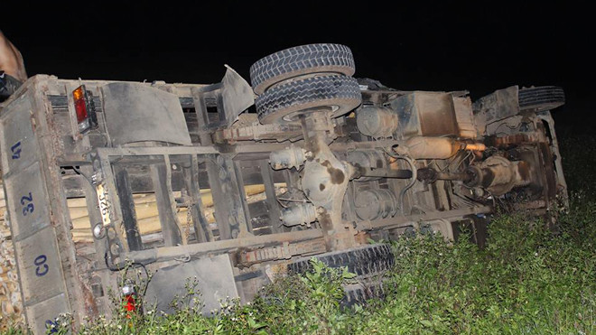 Hiện trường vụ việc.