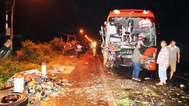 Hiện trường vụ tai nạn