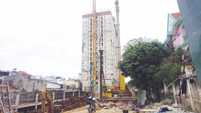 Dự án Tân Bình Apartment tự ý xây thêm tầng
