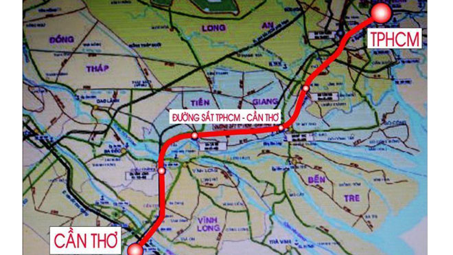 Đã có 5 tỷ USD làm đường sắt cao tốc TPHCM – Cần Thơ?