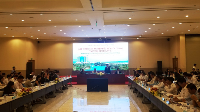 Bình Dương gặp gỡ doanh nghiệp nước ngoài ngày 26/9
