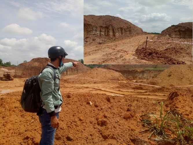 Ngang nhiên ‘dời’ cả khu đồi rộng gần 2 ha mang đi bán