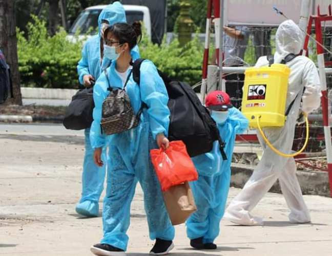 Nhiều người mắc bệnh nền nặng về từ Đức được cách ly ở Bình Dương