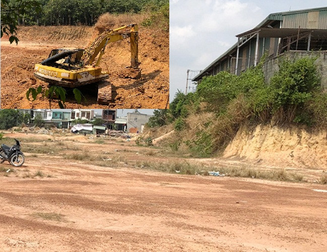 Xử lý các đối tượng 'dời' cả quả đồi mang đi bán ở Bình Dương