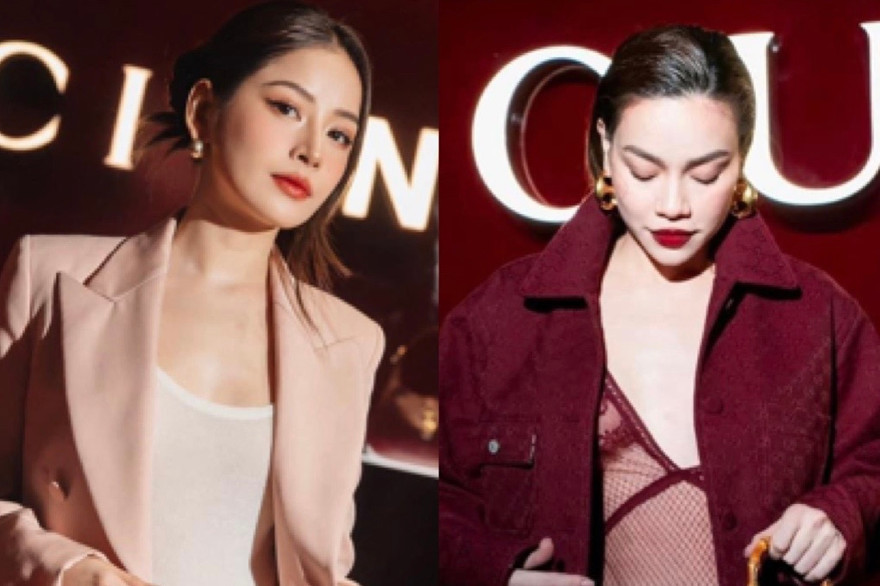 Phong cách đối lập của Hồ Ngọc Hà - Chi Pu khi dự sự kiện Gucci