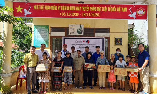 Sau thiên tai, người dân tại vùng bị lũ lụt rất cần nguồn hỗ trợ thực phẩm và dinh dưỡng