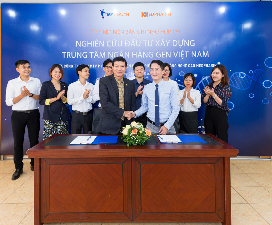Medpharin và My Health nghiên cứu, phối hợp triển khai Trung tâm Ngân hàng Gen Việt Nam