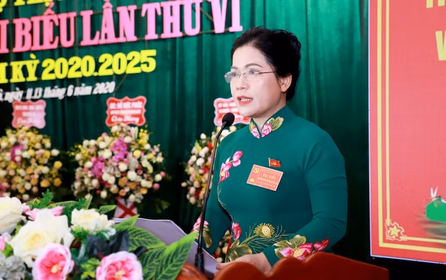 Ủy viên Thường vụ Tỉnh ủy, Bí thư TX Cửa Lò Nguyễn Thị Kim Chi