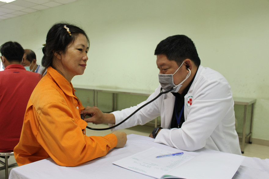 VWS chăm lo chu đáo sức khỏe và đời sống người lao động 