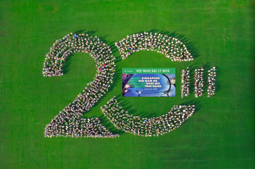 Hội nghị Đại lý 2019 tại Singapore quy tụ hơn 1000 Đại lý và Quản lý xuất sắc của Manulife Việt Nam 