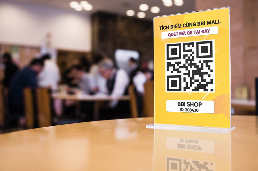 Hình ảnh mã QR – thanh toán khi mua hàng qua BBi Mall