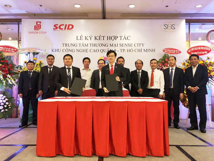Saigon Co.op và Công ty CP Đầu tư Đông Sài Gòn ký kết hợp tác trung tâm thương mại Sense City quận 9