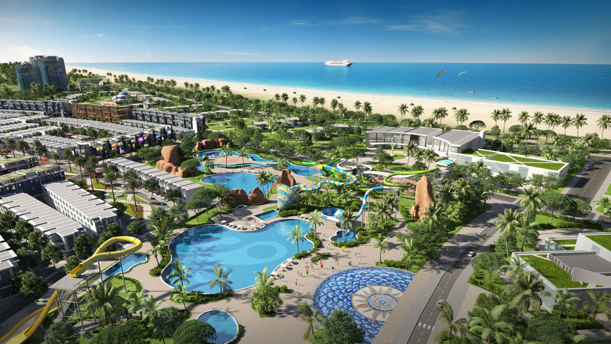 Phối cảnh tổng thể dự án Nhơn Hội New City