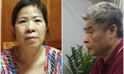 Bà Quy và ông Phiến đều đã bị khởi tố về tội "Vô ý làm chết người"