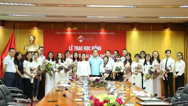 SCIC trao học bổng 'Nâng bước tài năng trẻ' năm 2019
