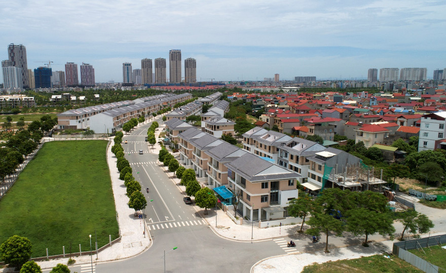 Tuyến đường rộng 27m mang lại lợi thế kinh doanh có 1-0-2 cho An Phú Shop-villa