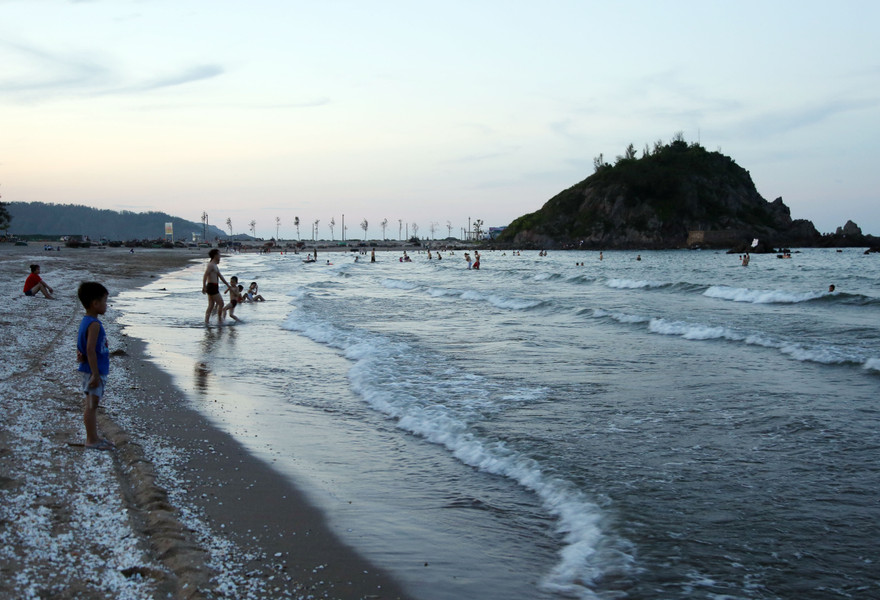 Cửa Lò độ Thu về mang một vẻ đẹp hoang sơ rất khác của khu du lịch biển ồn ào, náo nhiệt