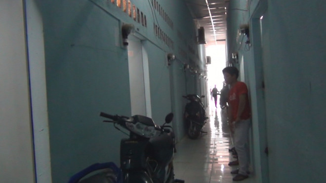 Khu phòng trọ xảy ra sự việc
