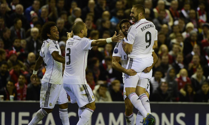 Liverpool-Real (0-3): Anfield sụp đổ dưới cánh Kền kền