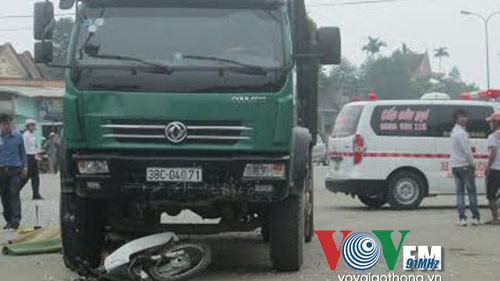 Hiện trường vụ tai nạn