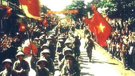 Hà Nội ngày trở về. Ảnh tư liệu 