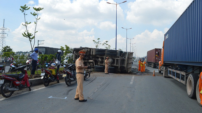 Hiện trường vụ tai nạn