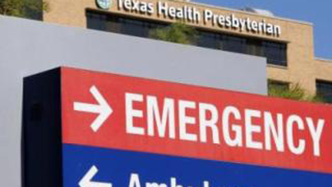 Ảnh chụp bên ngoài Bệnh viện Giáo hội Texas - Ảnh: Reuters