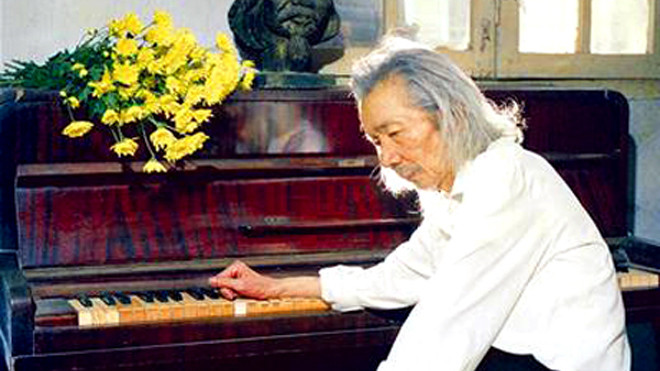 Cố nhạc sĩ Văn Cao, tác giả ca khúc "Tiến về Hà Nội"