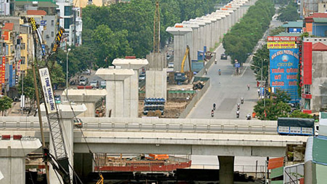Sẽ cưỡng chế giải phóng mặt bằng đường sắt Cát Linh - Hà Đông