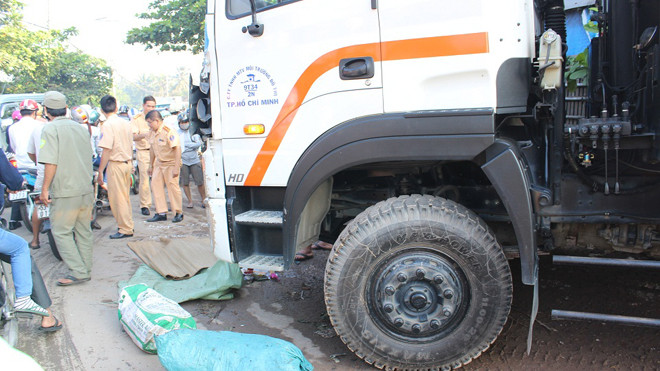 Hiện trường vụ tai nạn